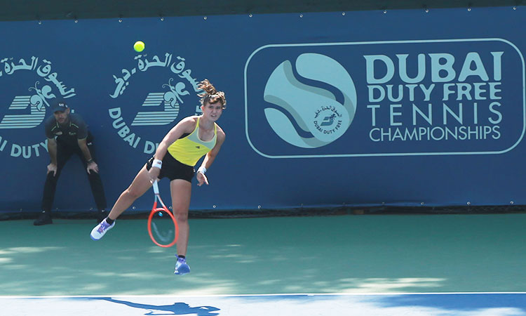 Dubai-born Bojica makes history at Dubai Duty Free Tennis Championships