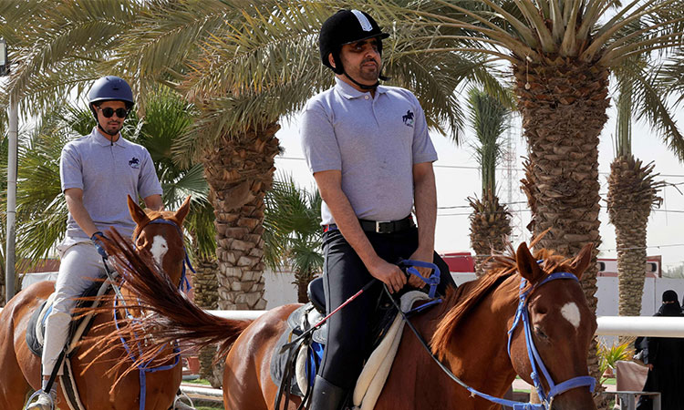 Sensory skills: Blind Saudi horseman clears jumps to gain recognition 