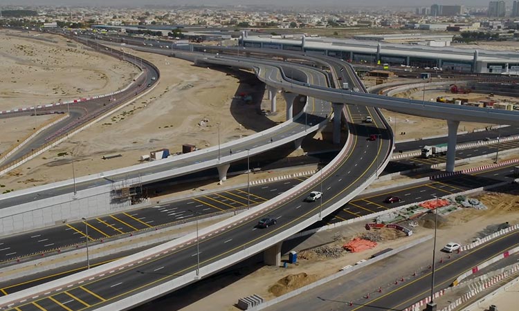 RTA opens flyover connecting Ras Al Khor and Nad Al Hamar Roads