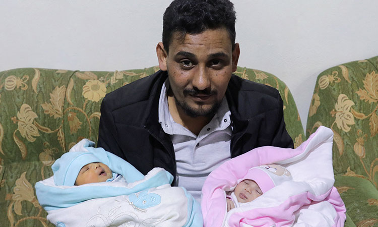 Syrian baby born in earthquake adopted by aunt and uncle