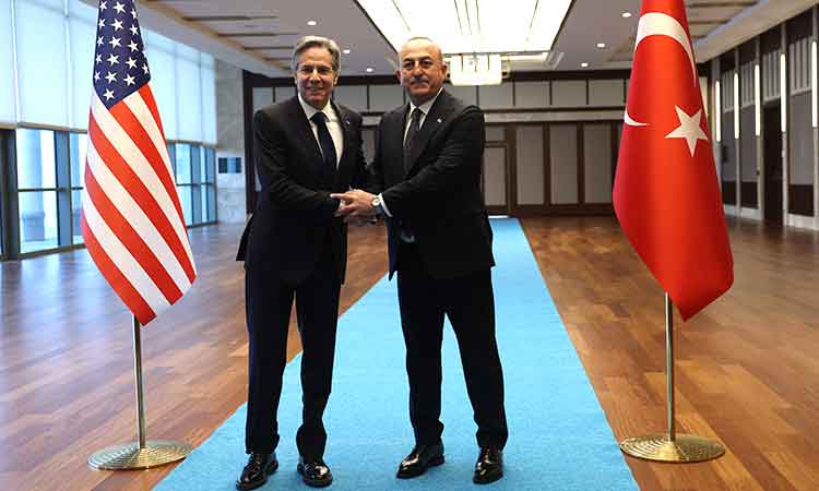 Turkey says no need to wait for disaster to improve US ties, including on F-16s