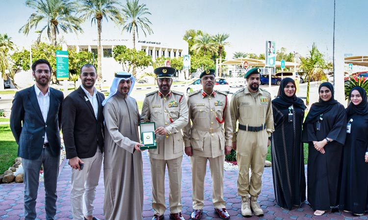 Dubai Police honours floward