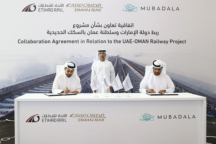 UAE and Oman sign agreement to build 303km railway network 