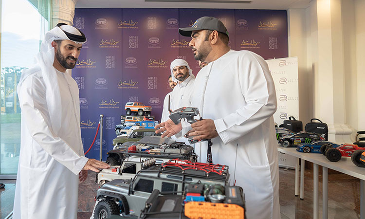 Sultan Bin Ahmed savours sights of luxury, classic cars and motorcycles in Sharjah