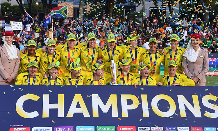 Australia win Women's T20 World Cup for sixth time, beat S.Africa by 19 runs 