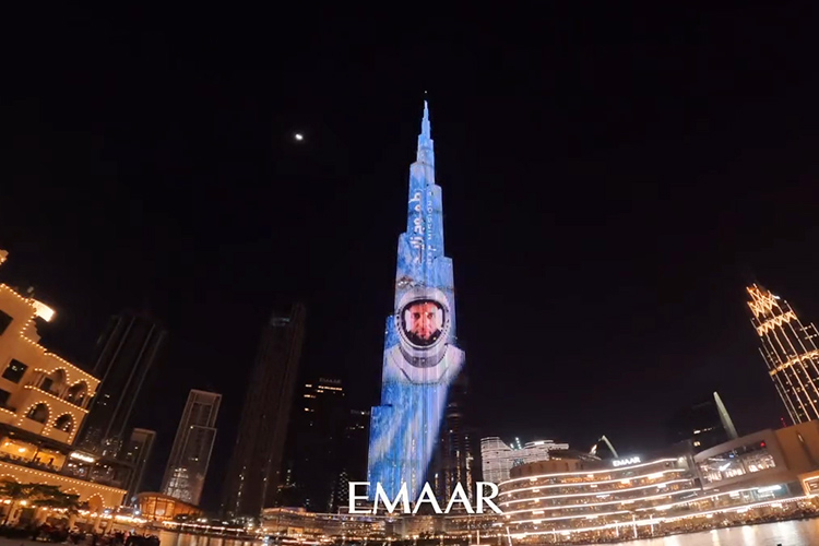 VIDEO: Burj Khalifa lights up to celebrate Sultan Al Neyadi’s space mission