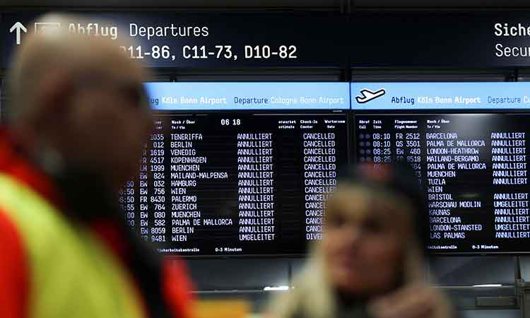 Strikes at German regional airports ground more than 300 flights