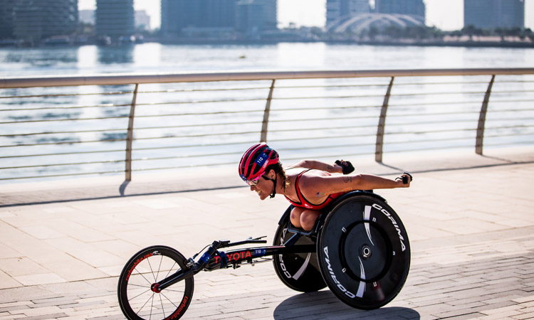 Moral Pedrero hopes Abu Dhabi World Triathlon race can inspire people of determination