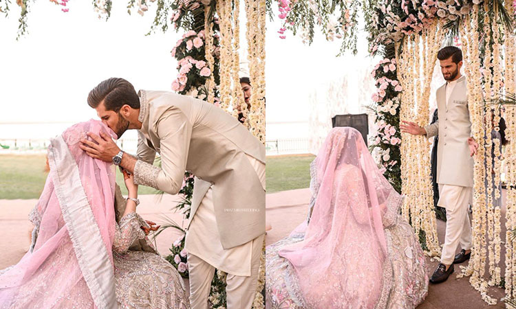 Pakistan’s star pacer Shaheen ties the knot with Shahid Afridi’s daughter Ansha 