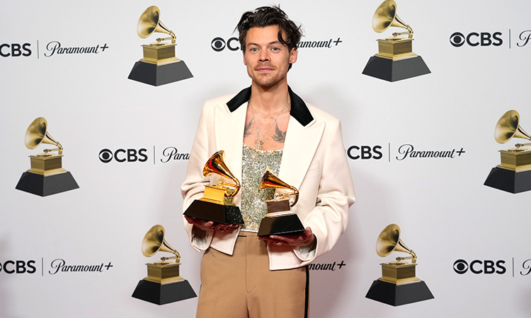 Harry Styles wins the Grammy for Album of the Year