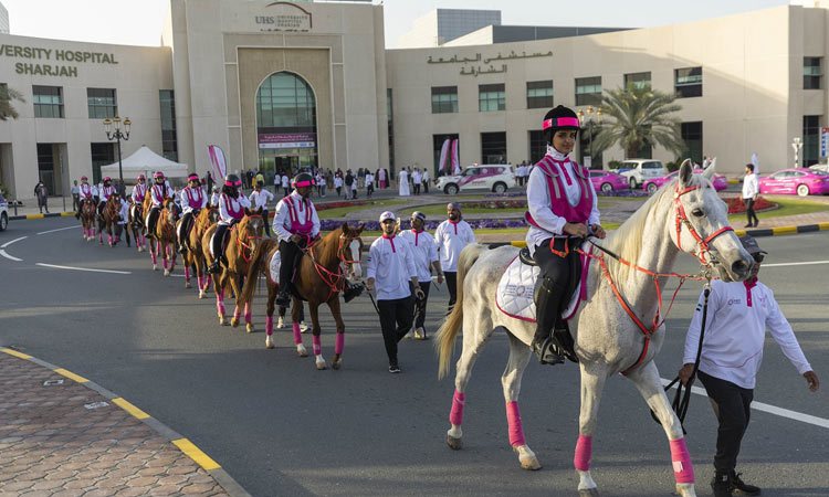 Pink Caravan holds over 10,000 free checkups all across the UAE