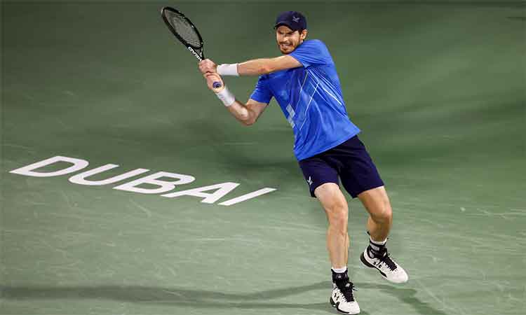 Murray gets wildcard entry for Dubai Duty Free Tennis Championships