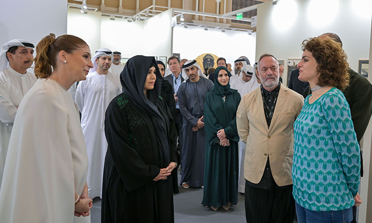 Sheikha Latifa inaugurates Art Dubai