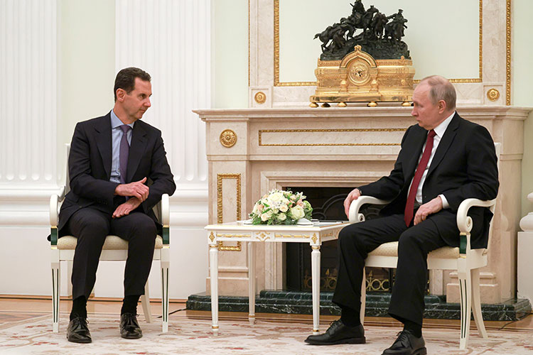 Syrian President Assad offers support to Putin in Ukraine conflict