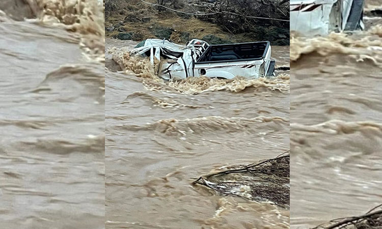 Four children killed in a vehicle washed away by torrential rain in Saudi Arabia