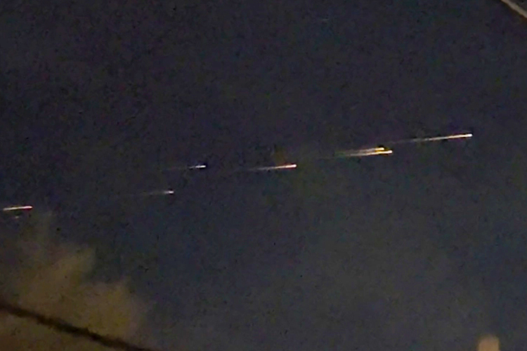 VIDEO: Mysterious falling ‘space debris’ light up the sky over California