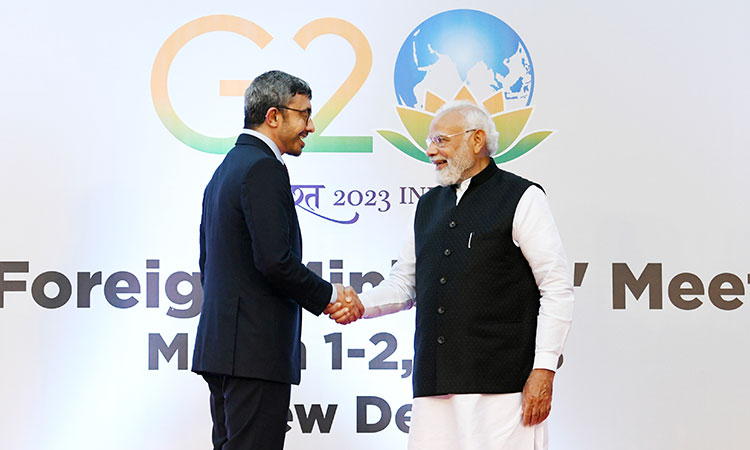 Abdullah Bin Zayed, PM Modi discuss ties in New Delhi 