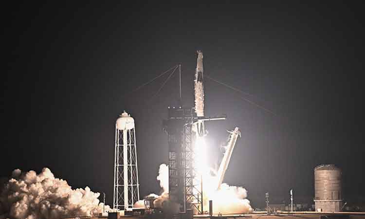 VIDEO: SpaceX launches latest space station crew to orbit