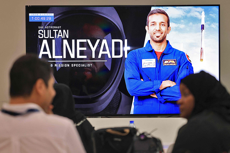 UAE Rulers congratulate astronaut Al Neyadi on his pioneering mission to International Space Station