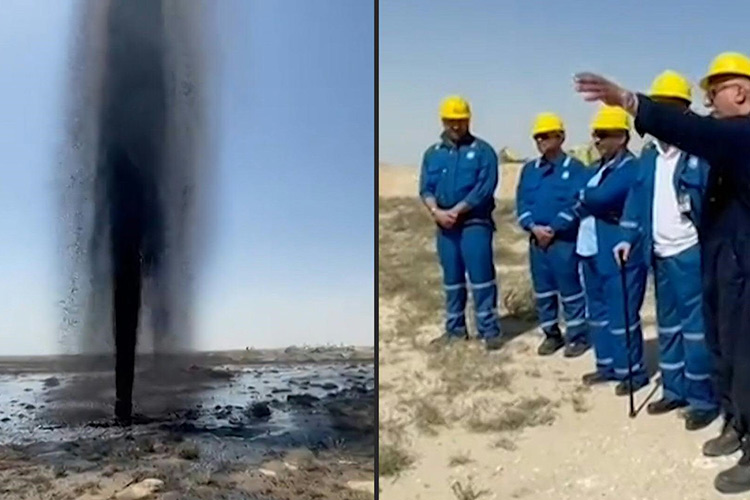 VIDEO: Kuwait declares 'state of emergency' after oil spill on land