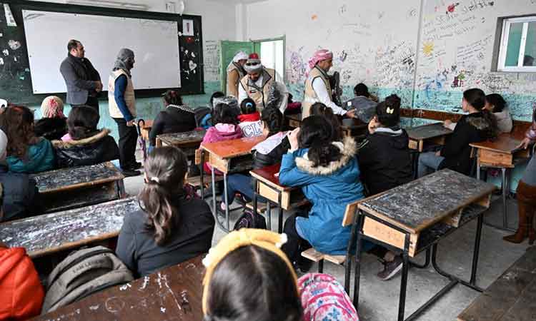 ERC distributes 10,000 school bags to Syrian children