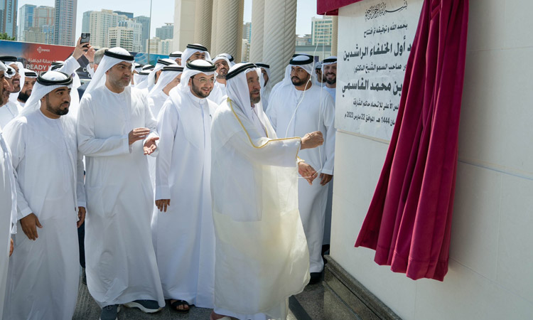 VIDEO: Sheikh Sultan opens Awal Al Khulafaa Al Rashideen mosque in Sharjah