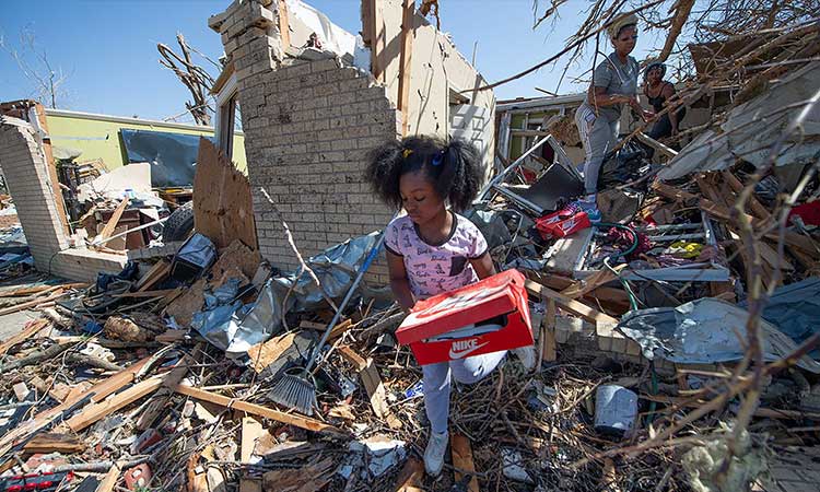 Mississippi tornado and storms kill at least 23, injures dozens