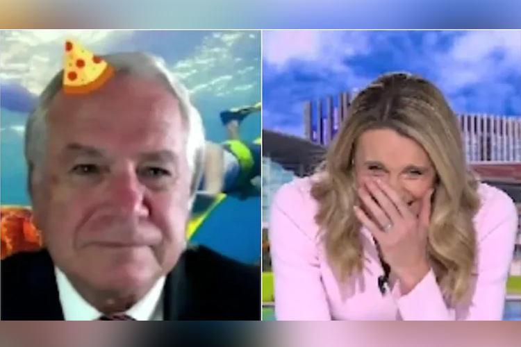 VIDEO: Australian TV presenter bursts into laughter as guest struggles with Zoom backgrounds