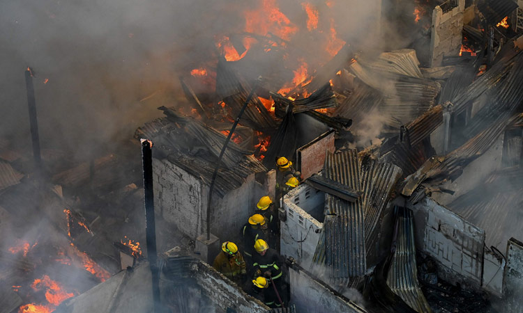 31 killed after fire rips through Philippine ferry