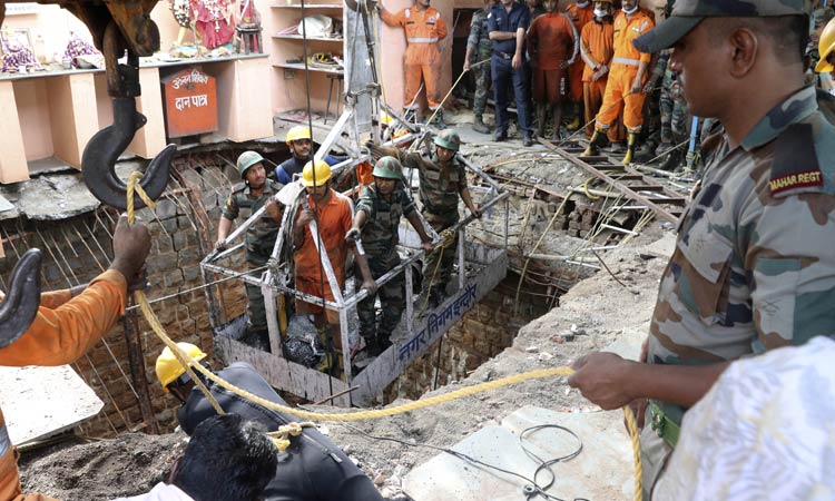 VIDEO: Thirty-six dead, 16 hurt in India after roof collapse at temple