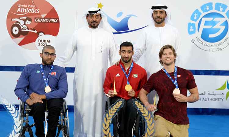 UAE finish with six medals, China top medals table at Dubai World Para Athletics GP