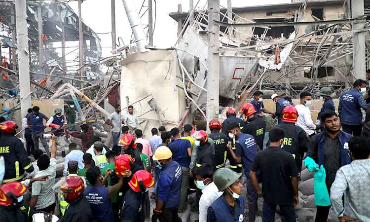 Six killed, 30 injured in explosion at oxygen plant in Bangladesh