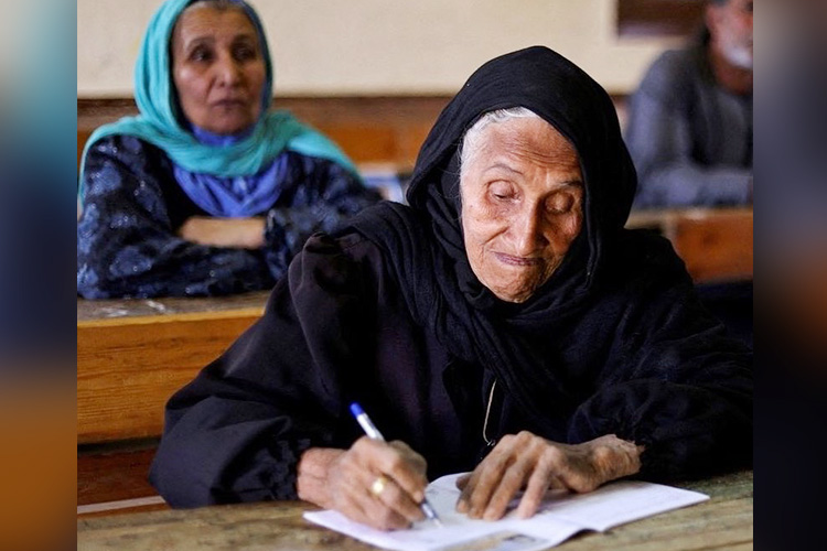 Angelina Jolie shares 87-year-old Egyptian woman’s love for education 