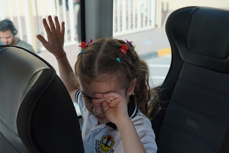 50% of children in the UAE do not know how to leave school buses after being left inside 