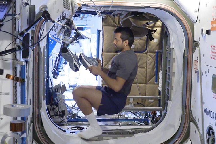 VIDEO: Sultan Al Neyadi shares his ‘adventurous’ routine to run on treadmill aboard ISS 