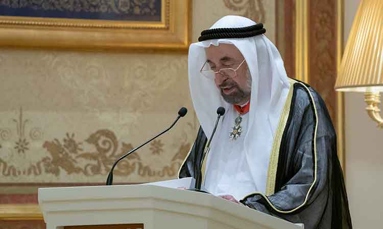 French President confers Grand Officer of Legion of Honour on Sharjah Ruler