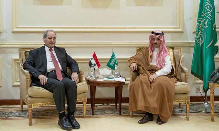 Syria, Saudi Arabia move toward restoring embassies, flights