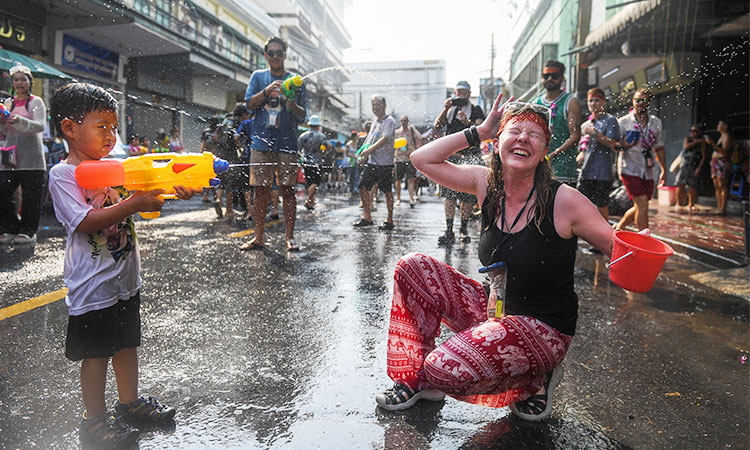 New year revellery returns to Thai streets as tourism rebounds