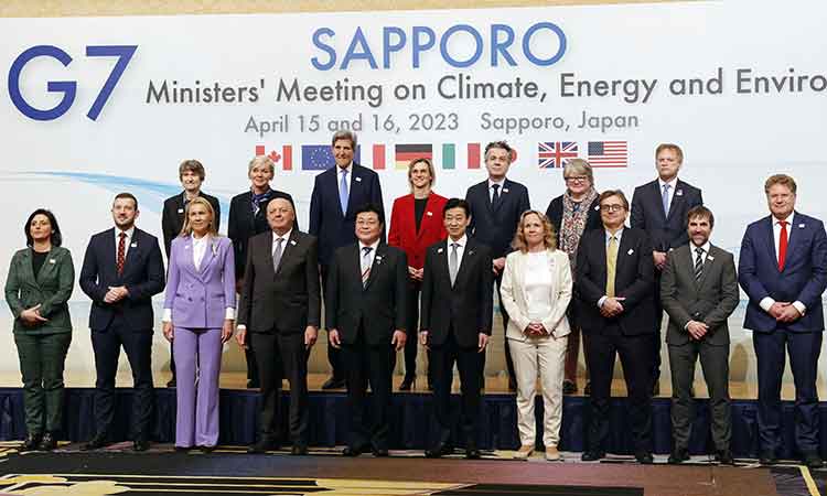 G7 vows to step up moves to renewable energy, zero carbon