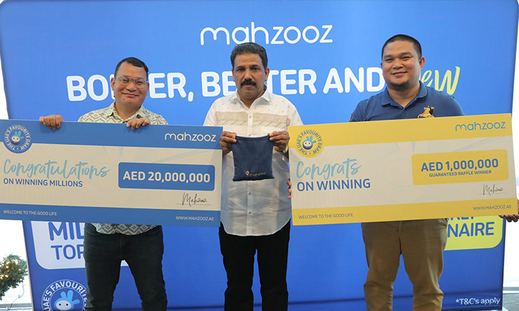 Nepalese winner receives early Eid gift of Dhs20 million from Mahzooz