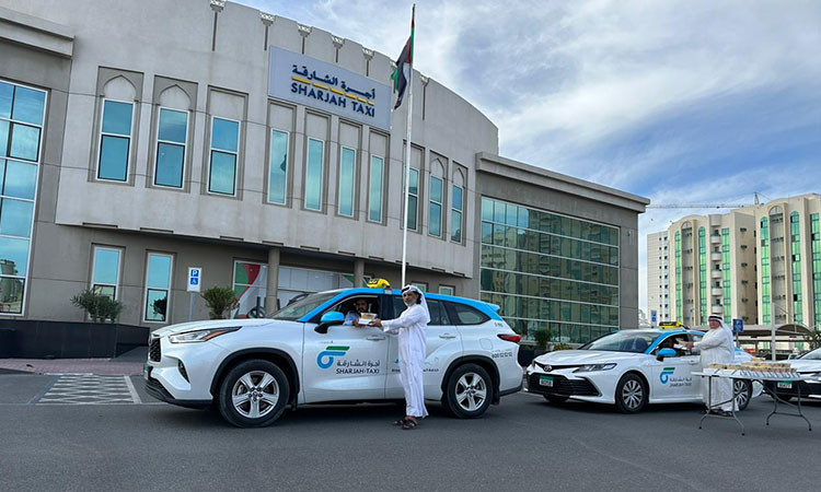 Sharjah Taxi and charity provide 15,000 Iftar meals to drivers