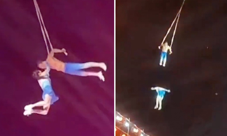 Chinese acrobat dies after falling during live performance