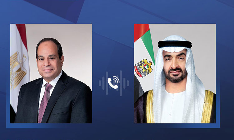 UAE and Egyptian Presidents share Eid Al Fitr greetings