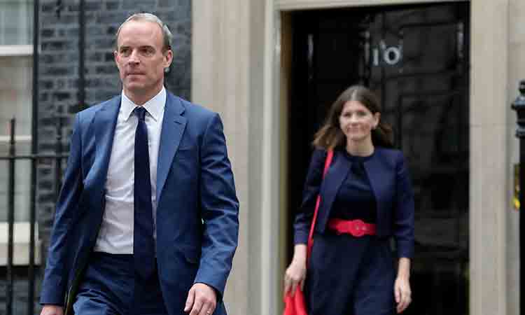 Dominic Raab resigns as UK deputy PM over bullying complaints