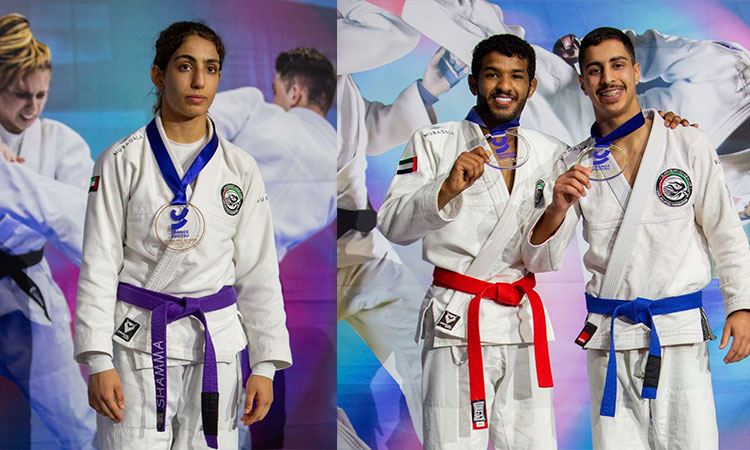 UAE’s Jiu-Jitsu team wins 6 medals in Grand Prix Paris Open 2023 