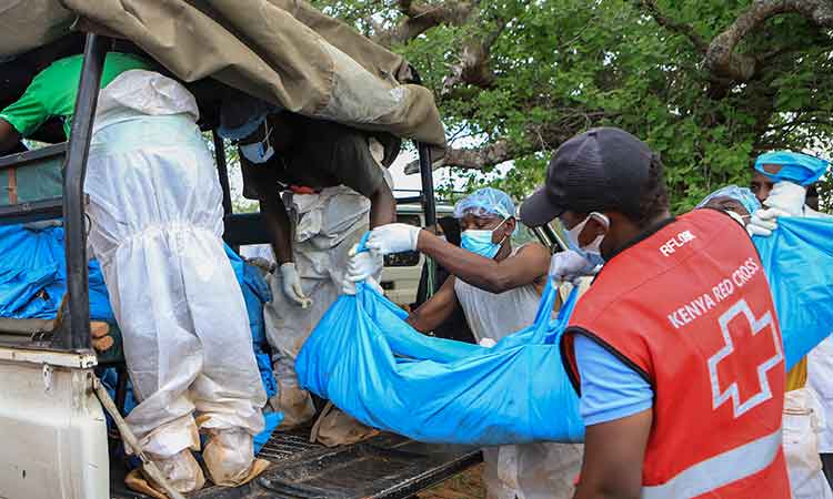 39 bodies dug up in cult investigation of pastor in Kenya