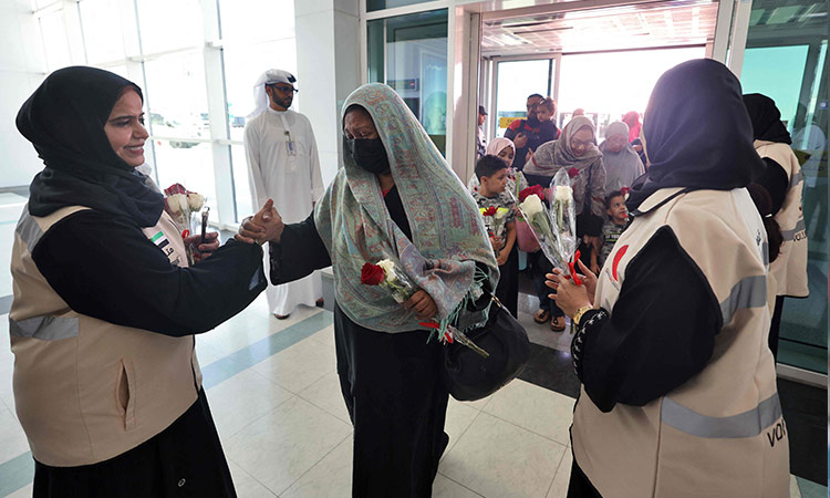 UAE evacuation plane carrying its citizens, nationals of various countries and vulnerable groups arrives from Sudan