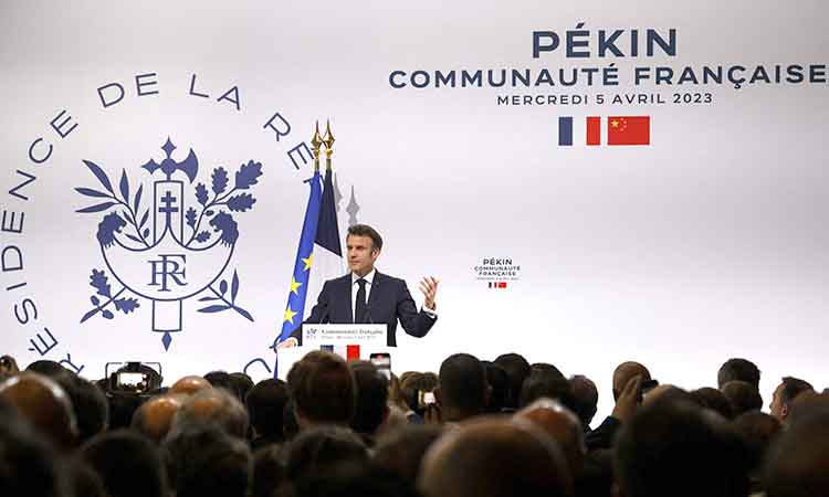 China holds key to peace in Ukraine, says Macron