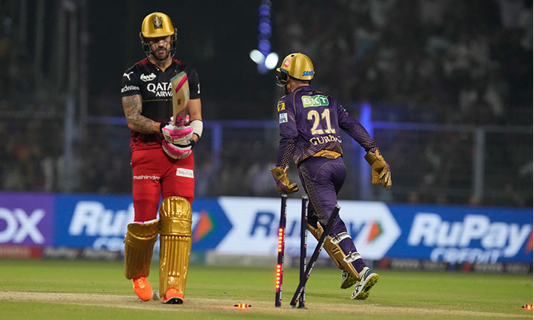 Kolkata’s spinners wreak havoc to hand Bangalore huge 81-run defeat in IPL clash 