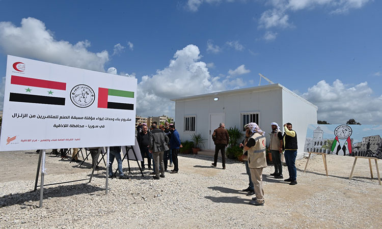 ERC constructs 1,000 housing units for earthquake victims in Syria 